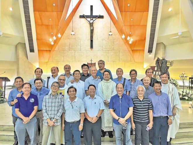 At a recent celebration of St. Ignatius Loyola’s feast day at the Gesu and the 15th anniversary of the church dedication, Recio and Fr. Jett Villarin, with many from Recio’s Ateneo high school batch of 1970, gave thanks for the honor bestowed on the church by the NCCA.